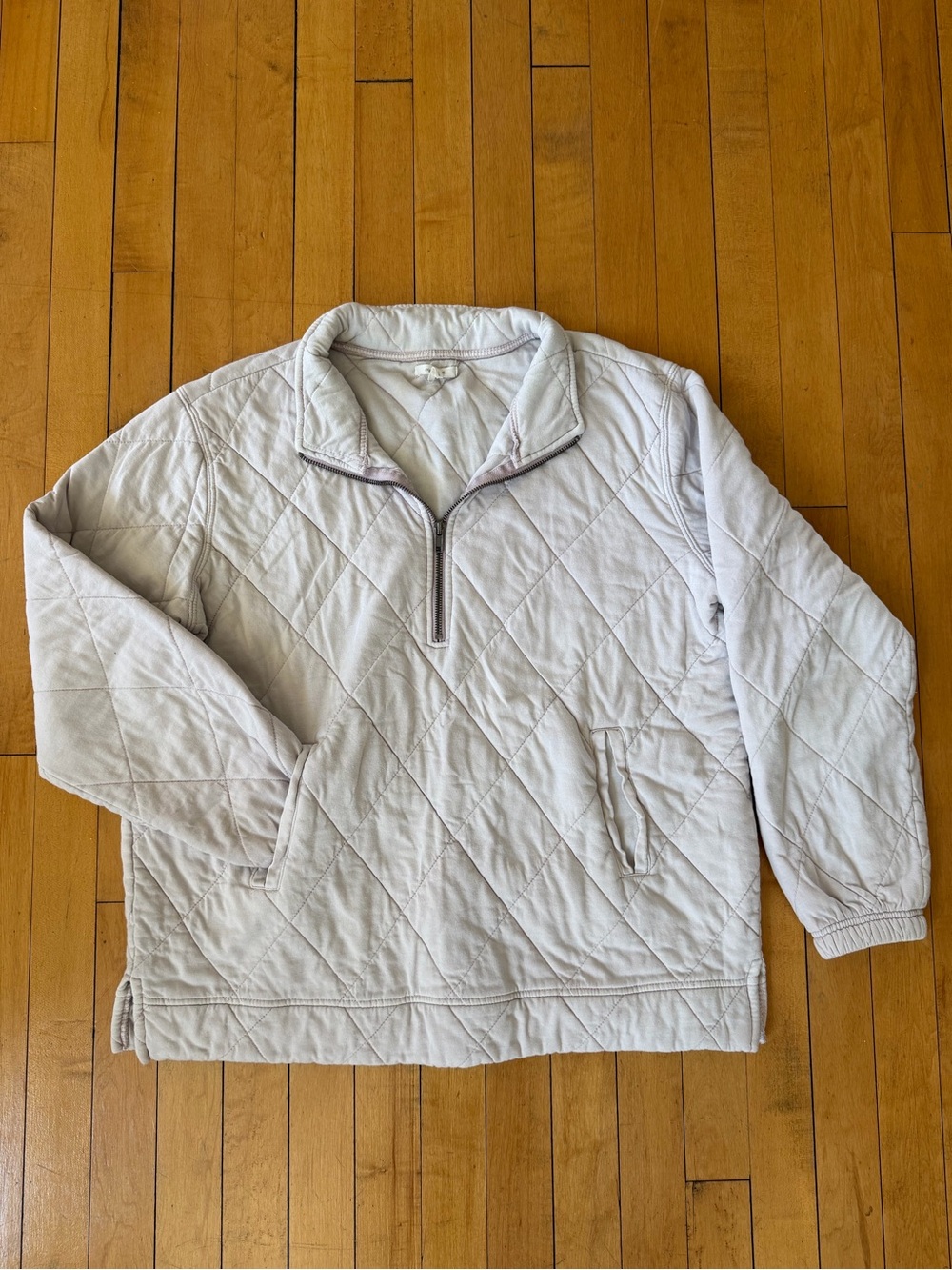 Women’s quarter zip quilted pullover